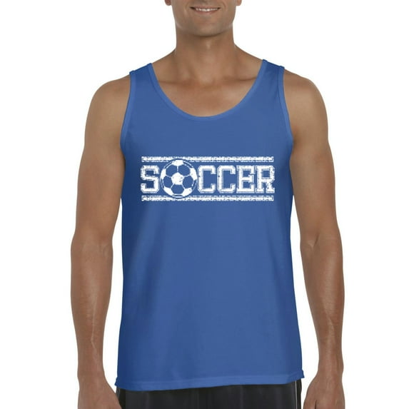 Normal is Boring - Men's Tank Top for Men, up to Men Size 3XL - Soccer With Ball