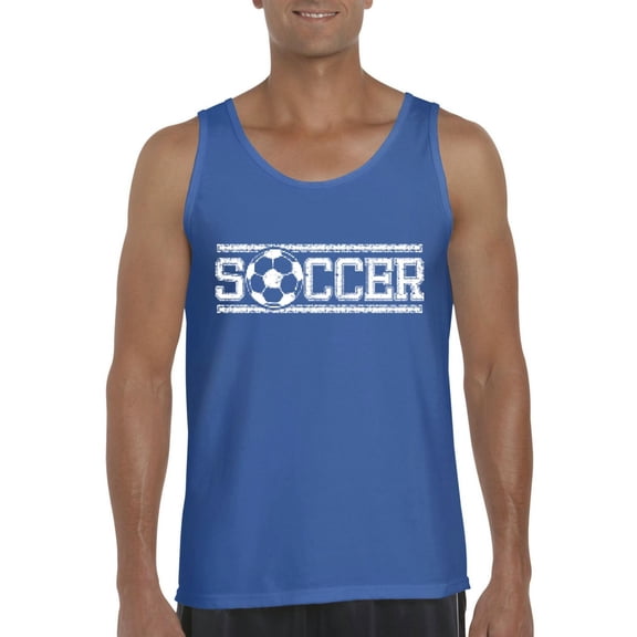 Normal is Boring - Men's Tank Top for Men, up to Men Size 3XL - Soccer With Ball