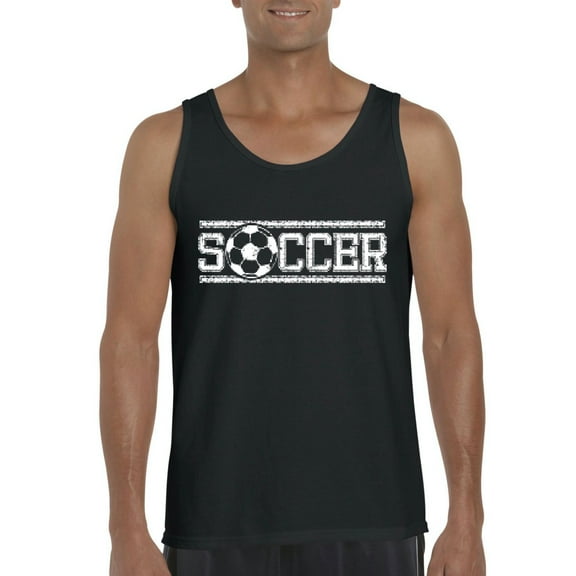 Normal is Boring - Men's Tank Top for Men, up to Men Size 3XL - Soccer With Ball