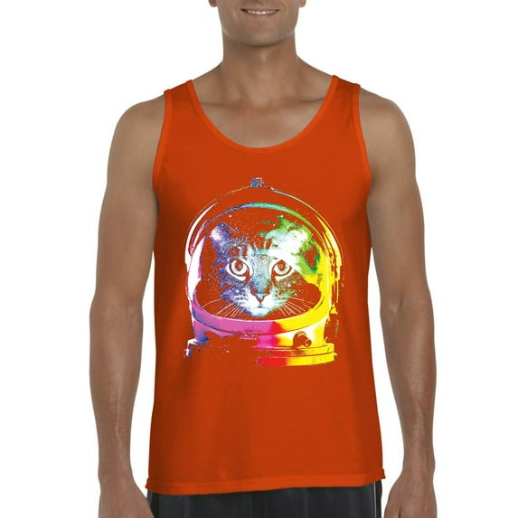 NIB - Men's Tank Top for Men - Space Cat