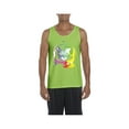 thumbnail image 1 of Normal is Boring - Men's Tank Top for Men, up to Men Size 3XL - Space Cat, 1 of 5