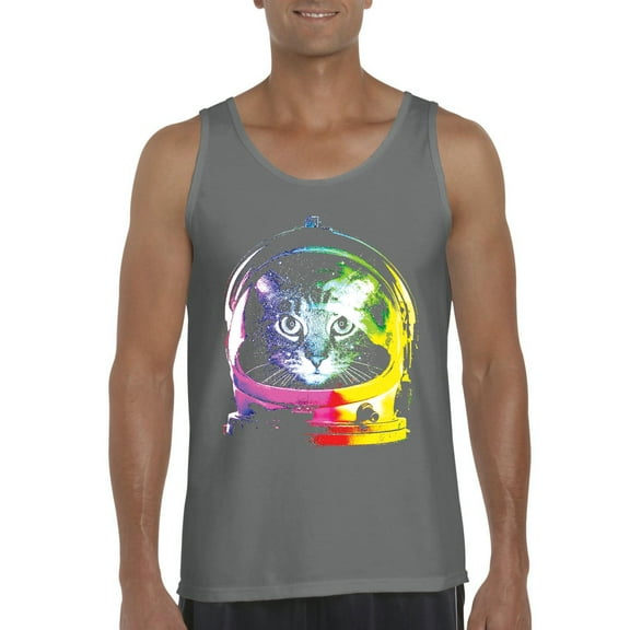 NIB - Men's Tank Top for Men - Space Cat