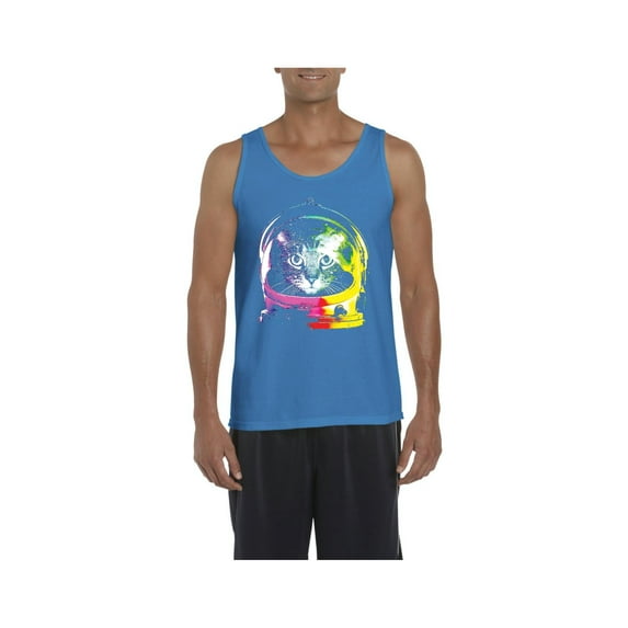 NIB - Men's Tank Top for Men - Space Cat