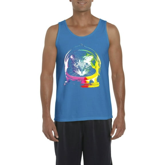 NIB - Men's Tank Top for Men - Space Cat