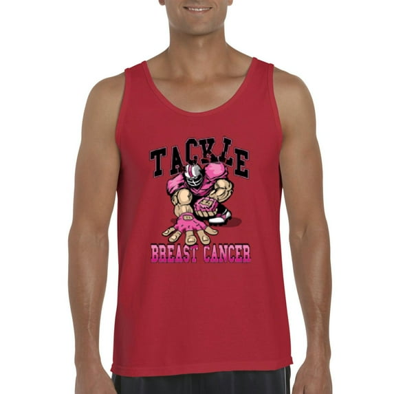Normal is Boring - Men's Tank Top for Men, up to Men Size 3XL - Tackle Breast Cancer