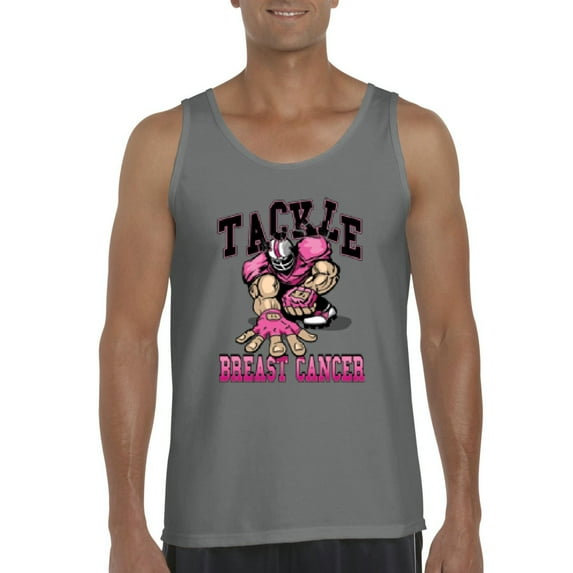 Normal is Boring - Men's Tank Top for Men, up to Men Size 3XL - Tackle Breast Cancer
