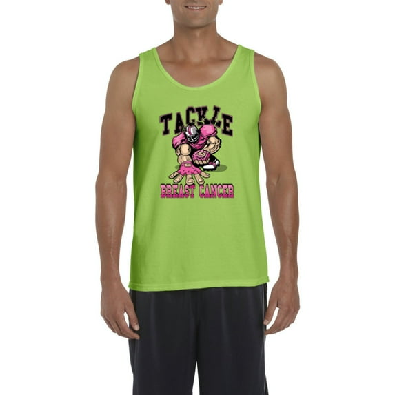 Normal is Boring - Men's Tank Top for Men, up to Men Size 3XL - Tackle Breast Cancer