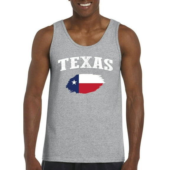 Normal is Boring - Men's Tank Top for Men, up to Men Size 3XL - Texas Flag