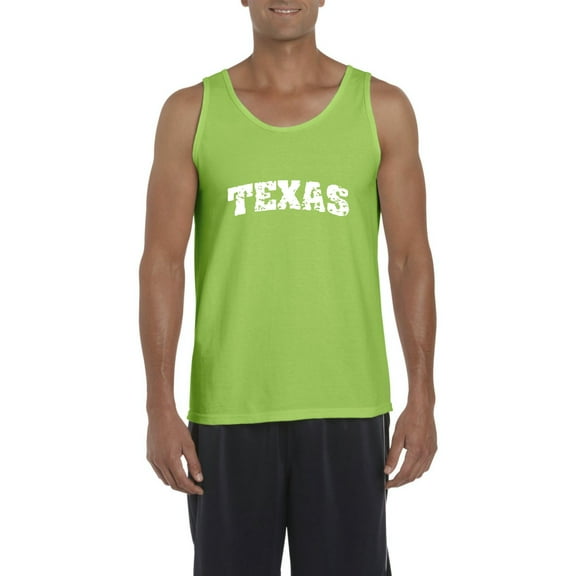 Normal is Boring - Men's Tank Top for Men, up to Men Size 3XL - Texas Flag