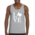 thumbnail image 1 of Normal is Boring - Men's Tank Top for Men, up to Men Size 3XL - Texas Flag, 1 of 5