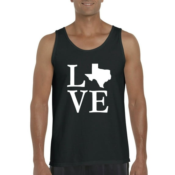 Normal is Boring - Men's Tank Top for Men, up to Men Size 3XL - Texas Flag