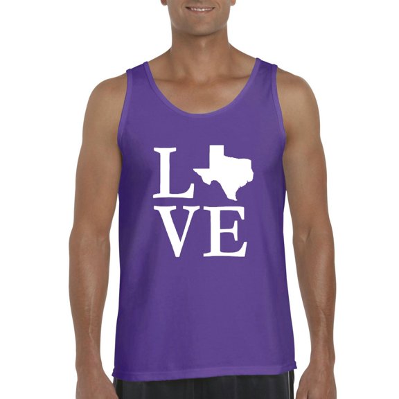 Normal is Boring - Men's Tank Top for Men, up to Men Size 3XL - Texas Flag