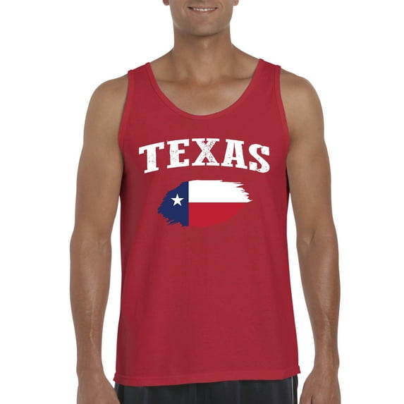 Normal is Boring - Men's Tank Top for Men, up to Men Size 3XL - Texas Flag