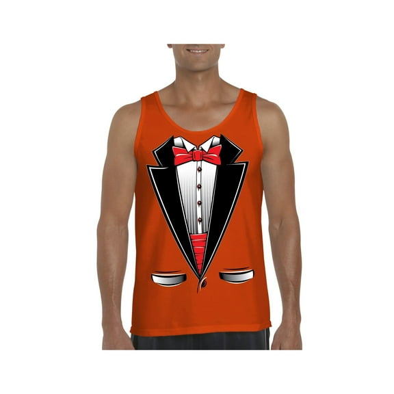Normal is Boring - Men's Tank Top for Men, up to Men Size 3XL - Tuxedo Prom Costume