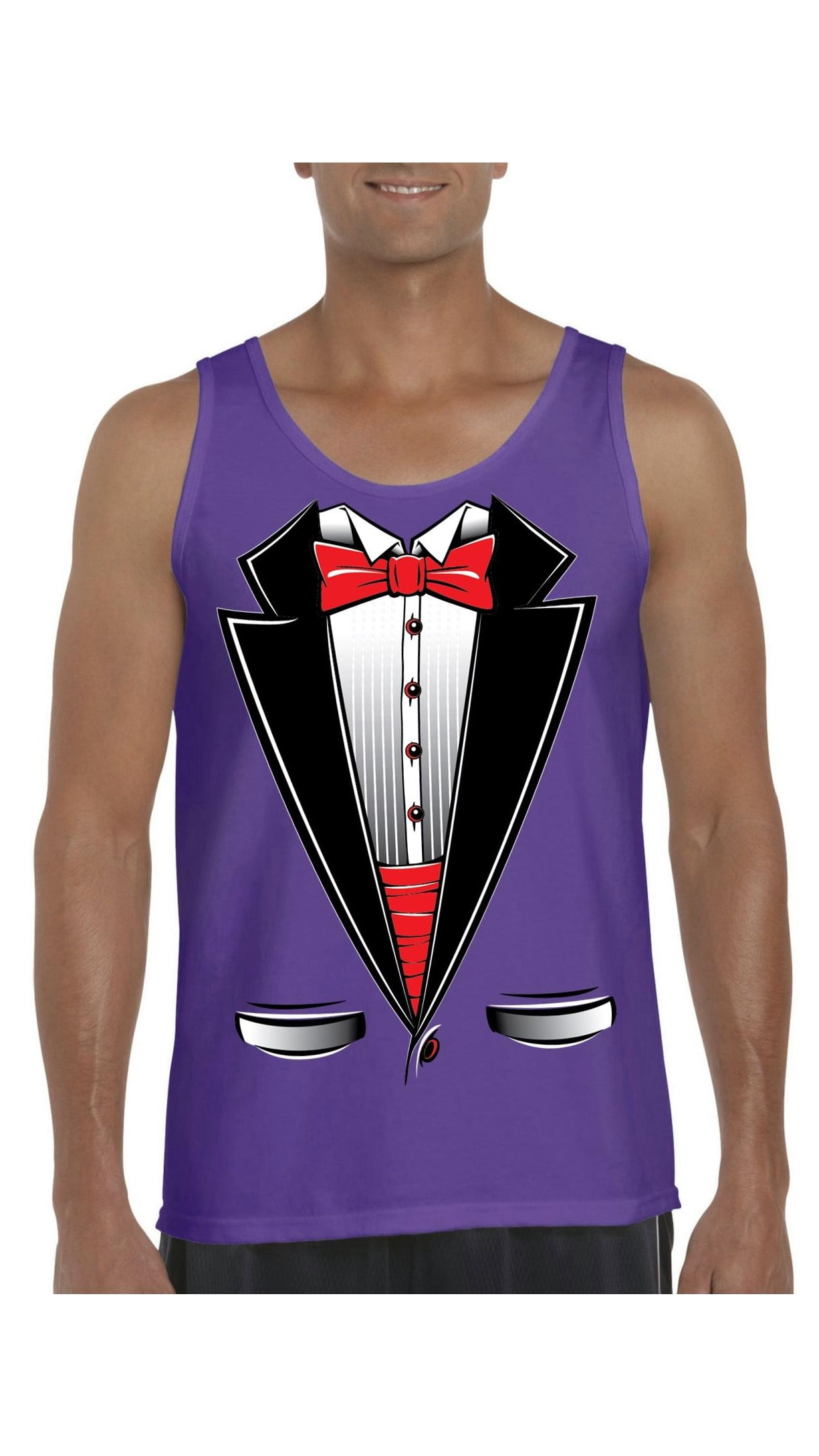 Prom Tank Normal is Boring - Men's Tank Top for Men, up to Men Size 3XL - Tuxedo ...