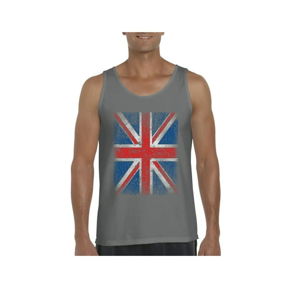 Normal is Boring - Men's Tank Top for Men, up to Men Size 3XL - Union Jack British Flag