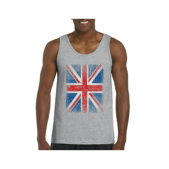 Normal is Boring - Men's Tank Top for Men, up to Men Size 3XL - Union Jack British Flag