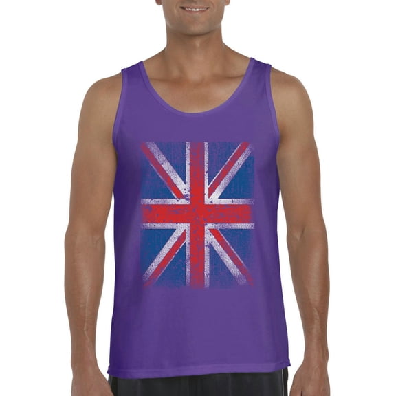 Normal is Boring - Men's Tank Top for Men, up to Men Size 3XL - Union Jack British Flag