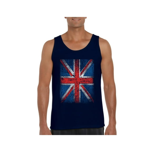 Normal is Boring - Men's Tank Top for Men, up to Men Size 3XL - Union Jack British Flag