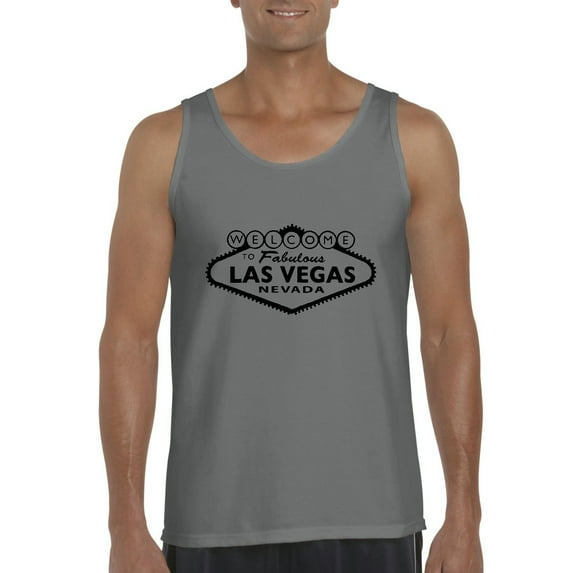 Normal is Boring - Men's Tank Top for Men, up to Men Size 3XL - Welcome to Las Vegas Nevada
