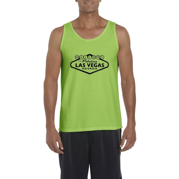 Normal is Boring - Men's Tank Top for Men, up to Men Size 3XL - Welcome to Las Vegas Nevada