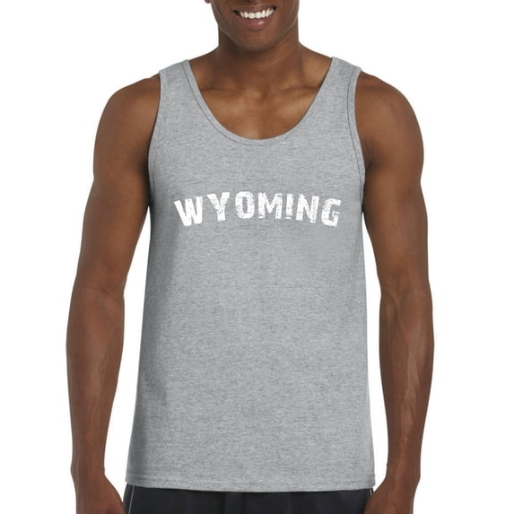 Normal is Boring - Men's Tank Top for Men, up to Men Size 3XL - Wyoming