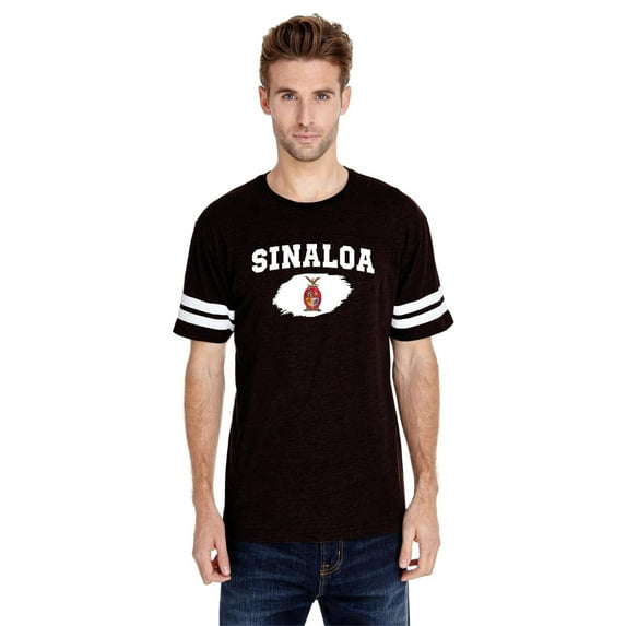 NIB - Mens Football Fine Jersey T-shirts - Mexico Flag State of Sinaloa