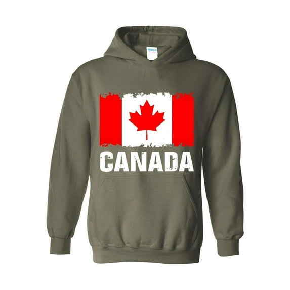 NIB - Mens Plus Sweatshirts and Hoodies - Canada Flag