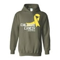 thumbnail image 1 of NIB - Mens Plus Sweatshirts and Hoodies - Childhood Cancer, 1 of 5