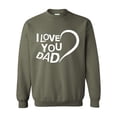 thumbnail image 1 of NIB - Mens Sweatshirts and Hoodies - Dad I Love You, 1 of 5