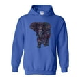 thumbnail image 1 of Normal is Boring - Mens Sweatshirts and Hoodies, up to Size 5XL - Elephant, 1 of 5
