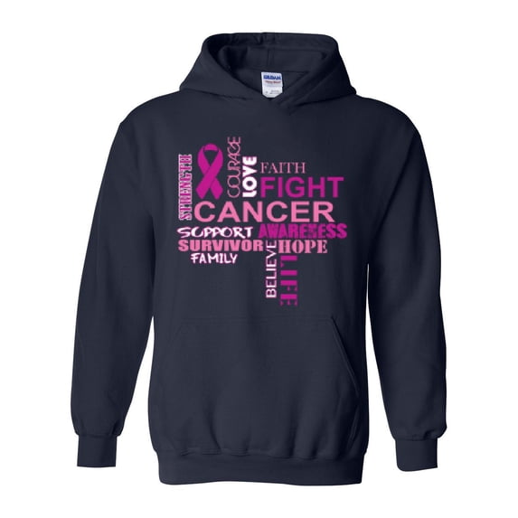 Normal is Boring - Mens Sweatshirts and Hoodies, up to Size 5XL - Fight Breast Cancer