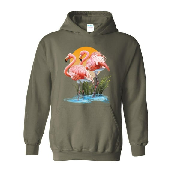 Normal is Boring - Mens Sweatshirts and Hoodies, up to Size 5XL - Flamingo
