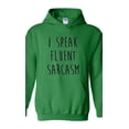 thumbnail image 1 of Normal is Boring - Mens Sweatshirts and Hoodies, up to Size 5XL - I Speak Fluent Sarcasm, 1 of 5