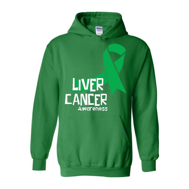 NIB - Mens Sweatshirts and Hoodies - Liver Cancer