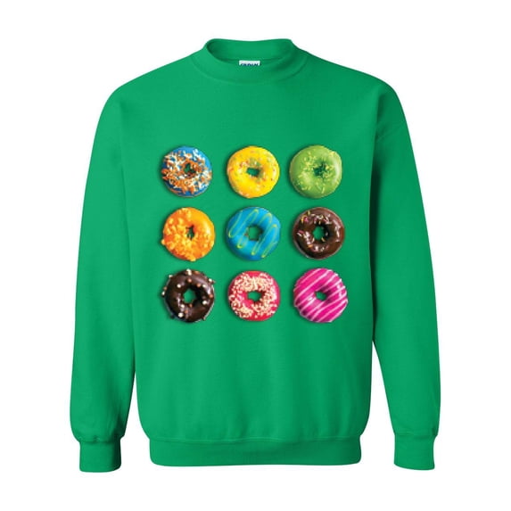 Normal is Boring - Mens Sweatshirts and Hoodies, up to Size 5XL - Love Food Donuts Doughnuts