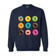 thumbnail image 1 of Normal is Boring - Mens Sweatshirts and Hoodies, up to Size 5XL - Love Food Donuts Doughnuts, 1 of 5