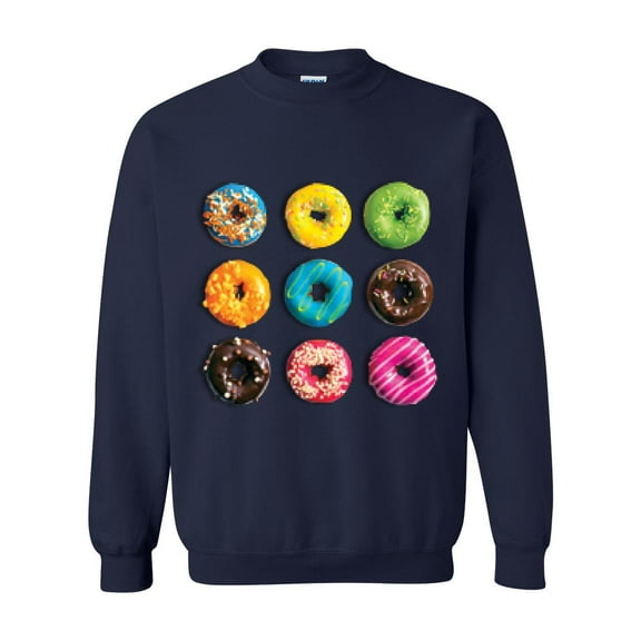Normal is Boring - Mens Sweatshirts and Hoodies, up to Size 5XL - Love Food Donuts Doughnuts