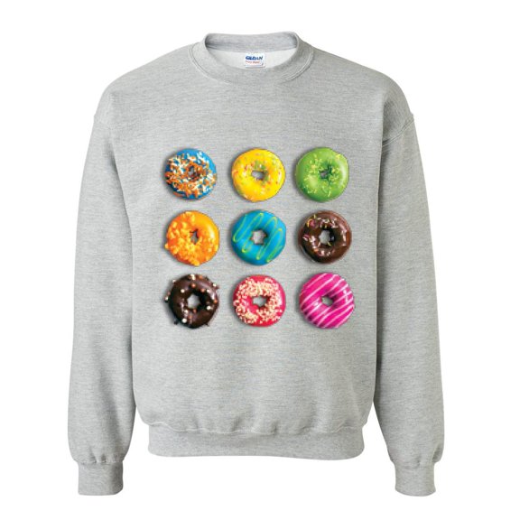 Normal is Boring - Mens Sweatshirts and Hoodies, up to Size 5XL - Love Food Donuts Doughnuts