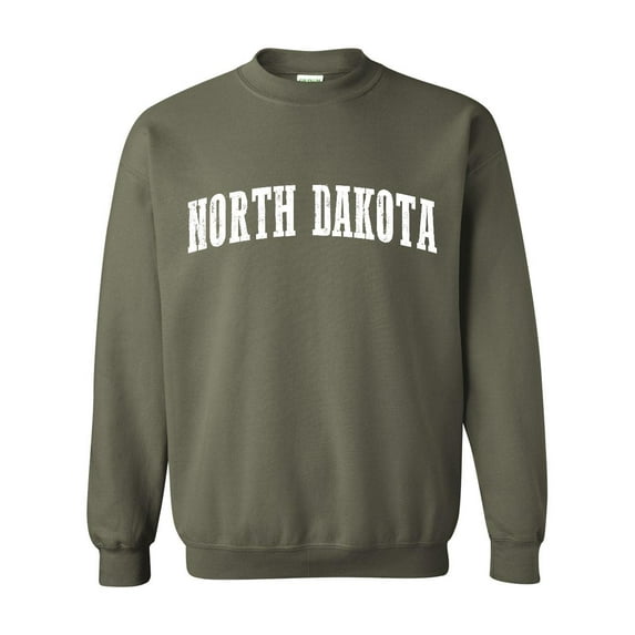 Normal is Boring - Mens Sweatshirts and Hoodies, up to Size 5XL - North Dakota