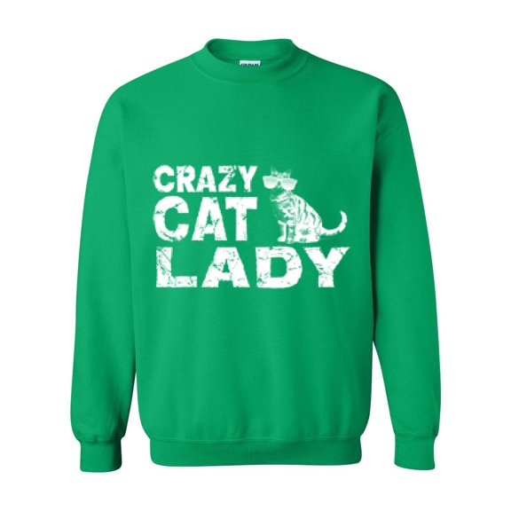 Normal is Boring - Plus Sweatshirts and Hoodies - Crazy Cat Lady