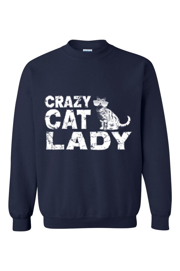 - Plus Sweatshirts and Hoodies - Crazy Cat Lady