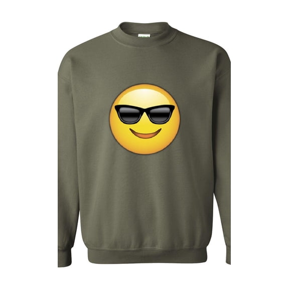 Normal is Boring - Plus Sweatshirts and Hoodies - Emoji with Sunglasses