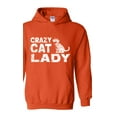 thumbnail image 1 of Normal is Boring - Women Sweatshirts and Hoodies, up to Size 5XL - Crazy Cat Lady, 1 of 5