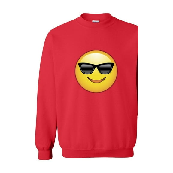 Normal is Boring - Women Sweatshirts and Hoodies, up to Size 5XL - Emoji with Sunglasses