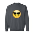 thumbnail image 1 of Normal is Boring - Women Sweatshirts and Hoodies, up to Size 5XL - Emoji with Sunglasses, 1 of 5