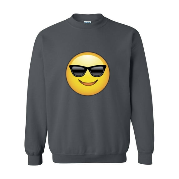 Normal is Boring - Women Sweatshirts and Hoodies, up to Size 5XL - Emoji with Sunglasses