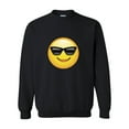 thumbnail image 1 of Normal is Boring - Women Sweatshirts and Hoodies, up to Size 5XL - Emoji with Sunglasses, 1 of 5