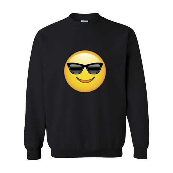 Normal is Boring - Women Sweatshirts and Hoodies, up to Size 5XL - Emoji with Sunglasses