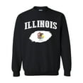 thumbnail image 1 of NIB - Women Sweatshirts and Hoodies - IL Illinois Flag, 1 of 5